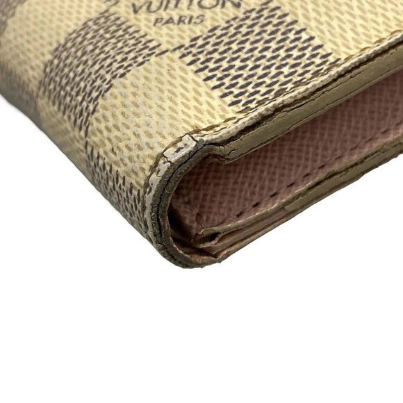 LOUIS VUITTON Portefeuille Victorine N64022 Rose Ballerine Damier - Picture 7 of 13